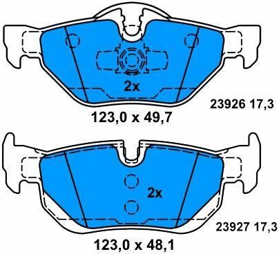 Buy High Strength 34216767150 BMW Brake Parts For BMW X1 E84 And 3 Touring E91 online manufacture