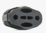 Buy BMW Rubber Exhaust Muffler Mount 18207807132 Fire Retardant High Precision online manufacture