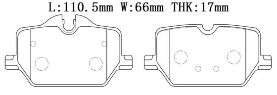34206888835 BMW Brake Pad