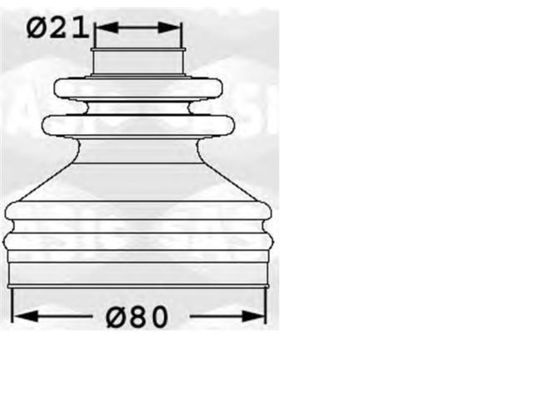 4B0498201 Transmission Parts C.V Joint Kit
