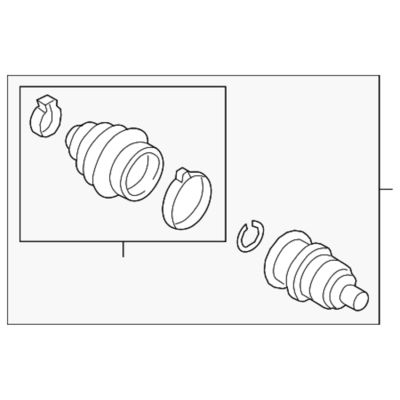 3QF498099B Transmission Parts C.V Joint